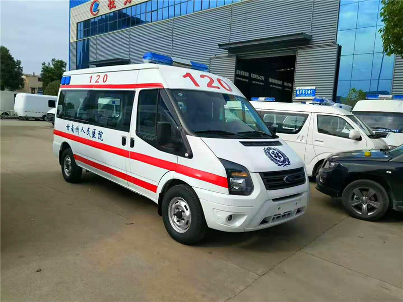 福特新世代V348長軸中頂運(yùn)輸型救護(hù)車