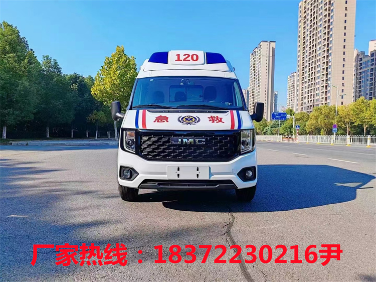 江鈴福順柴油短軸監(jiān)護型救護車！